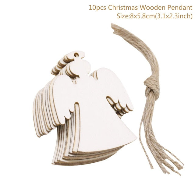 Wooden Christmas Ornaments